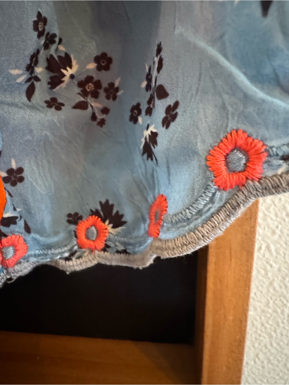Johnny Was floral bohemian tunic - Picture 6 of 6